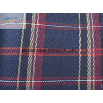 100 % polyester tissu checked Yarn-dyed pour valise à la mode